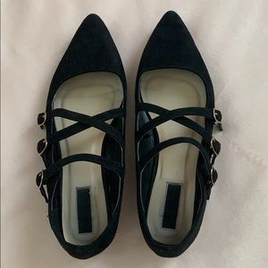 Black TopShop Flats